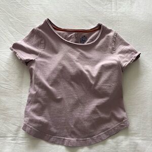 Pilcro Dusty Pink Short Sleeve Tee